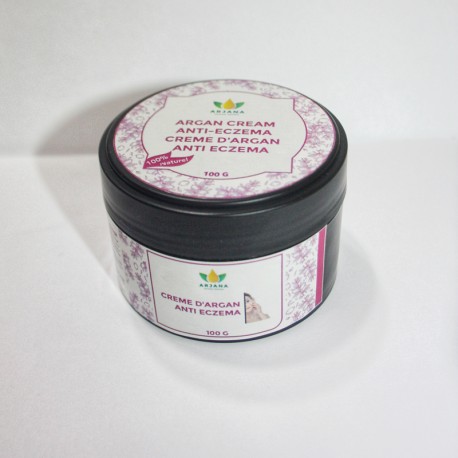 Anti-Eczéma - Crème hydratante à base d'Argan